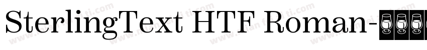 SterlingText HTF Roman字体转换